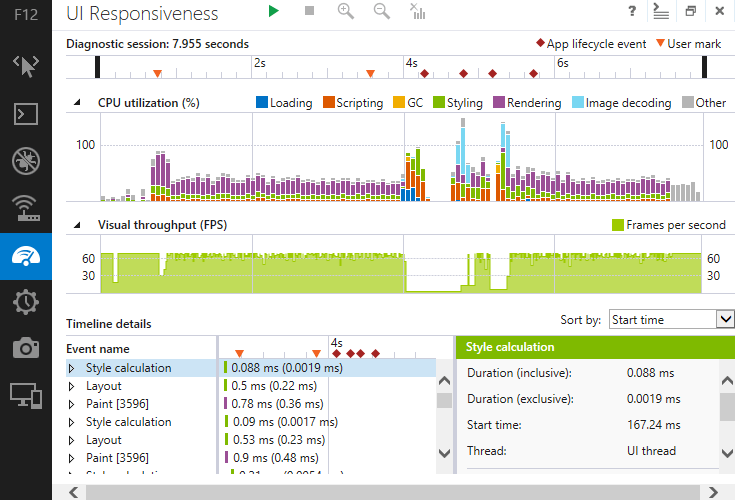 IE11 Developer Tools